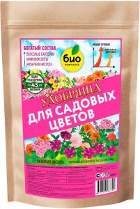 Для цветов 0,9кг Удобряша органическое удобрение с янтарной кислотой 2/6 БКС