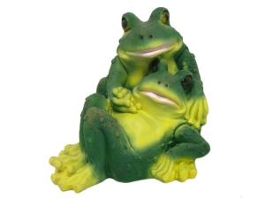 Фигура садовая Влюбленные лягушата L25 W22 H22.5 см (ПОЛИСТОУН)