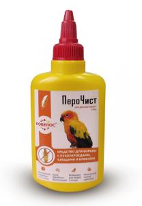 ПероЧист д-декор.птиц д-борьбы с пухопероедами,блохами и клещами 100мл