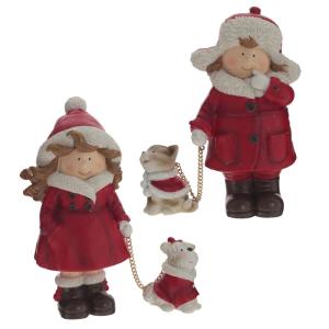 Фигурка декоративная Ребенок, L8 W4,5 H12 см, 2в.