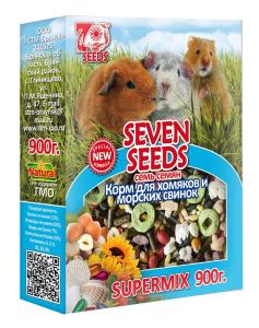 Корм д/хомяков и морск.свинок SUPERMIX SEVEN SEEDS (Семь семян) 900г/6