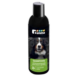 Шампунь антипаразитарный для собак и щенков с экстрактом сосны, 250мл, Gamma