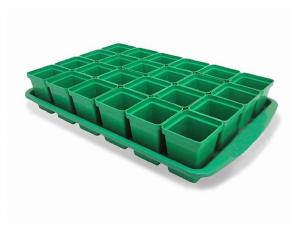 Набор для рассады (поддон+горшочки) 24 горшка К