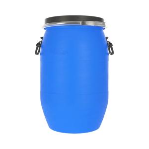 Бочка-бак  65л синяя круглая dгорл.32,3см 