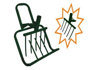 Рыхлитель сад-огородн. КРОТ/шир.копки 420мм/1/ УЗБИ