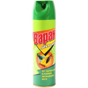 Дихлофос 440мл (615см3) Варан (от летающ.и ползающ.) б-запаха 4-12 ДЭ