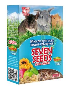 Мюсли д-грызунов SEVEN SEENDS (Семь семян) 200г-16 Мюсли д-грызунов SEVEN SEENDS (Семь семян) 200г-16