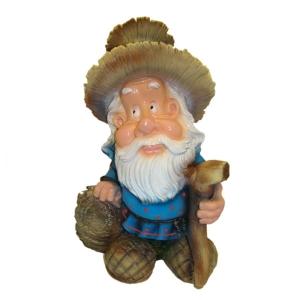 Фигура садовая Лесовик L36 W33 H50 см (ПОЛИСТОУН)