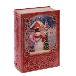 Книга с подсветкой, L13 W7 H19 см, (3хАА не прилаг.)