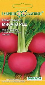 Дайкон Мисато ред красный круглый 0,5г Ранн (Гавриш) Саката