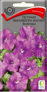 Петуния Минифлора Магнит Фиолетовая 10шт Одн 25см (Поиск)