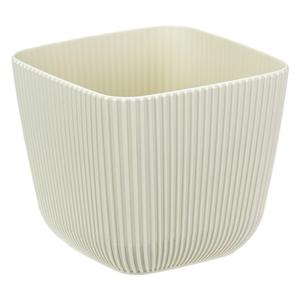 Пиканто горшок с поддоном 1,8л d15 белый ротанг /12