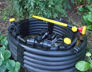 Дачный водопровоный к-т 25м д-полива растений на садово-огородных участках в трубопроводах Ист