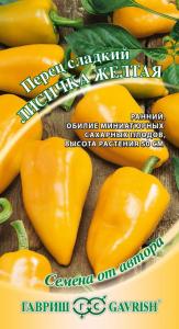 Перец Лисичка желтая F1 0,1 г автор. Н18 Гавриш Перец Лисичка желтая F1 0,1 г автор. Н18 Гавриш