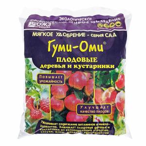 Для плодовых деревьев и кустарников 1кг Гуми-Оми органоминеральное удобрение 515 БШ