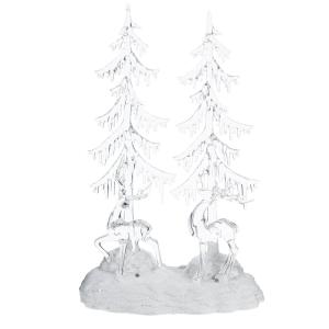 Фигурка декоративная `Елки (подсвет., муз., 3хAA), L25 W18 H40 см Фигурка декоративная `Елки (подсвет., муз., 3хAA), L25 W18 H40 см
