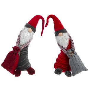 Игрушка набивная Гном, L20 W16 H61 см, 2в.