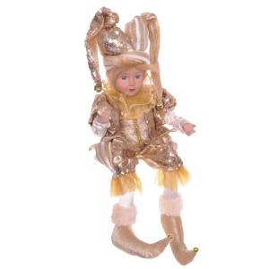 Игрушка набивная Клоун, полный рост, L18 W13 H43 см, разм.полк. Lп18 Wп13 Hп20 см