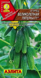 Огурец Великолепная пятерка F1 ® 10шт Парт Ранн (Аэлита)