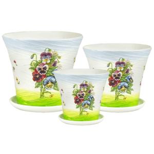 Грация Декупаж (171) к-т из 3-х  d12см,18см,21см   