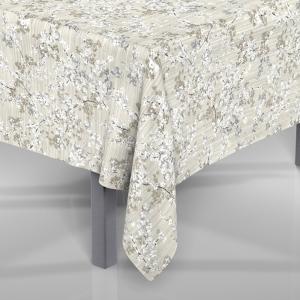 Клеенка LONETA тканевая 1,4мх20м.п. Амарена серая-Италия