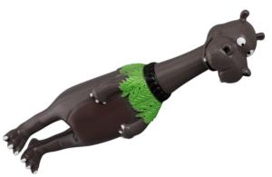 Игрушка-пищалка NUNBELL д/собак Бегемот 32см, хрюкает, винил арт.2026-1595 Код277222