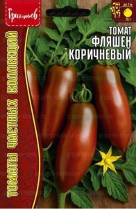 Томат Фляшен коричневый 10шт Индет Ср (Сиб.сад) Редкие семена