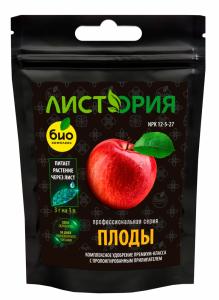 ВРУ д-плодовых 30г Листория (NPК-12:5:27) 5-30 БКС