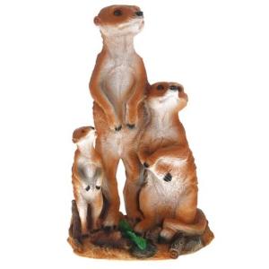 Семья суррикатов H 37 см