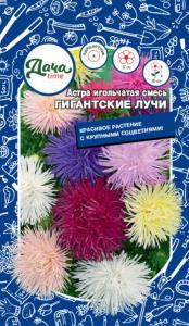 Астра Гигантские лучи игольчатая 0,15г смесь Одн 60см (Дача тайм)
