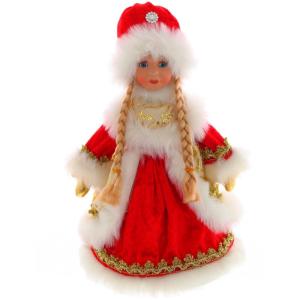 Снегурочка (с ёмкостью д-подарков), L20 W20 H33 см