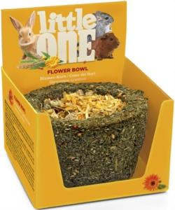 Little One Лукошко цветочное. Лакомство - игрушка для всех видов грызунов, шоу-бокс 140г