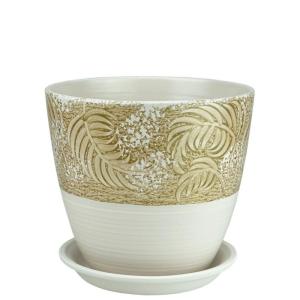 Горшок бутон Палеолит 2л d15см коричневый