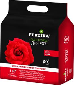 Для роз 1кг ОМУ удобрение 2/12 Фертика 