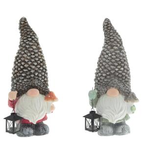 Фигурка декоративная Гном, L28 W21 H59 см, 2в.