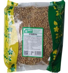 Ячмень 0,8кг-ПОДХОДИТ ДЛЯ ОСЕННЕГО ПОСЕВА- зеленое удобрение, ценная кормовая культура .-10шт