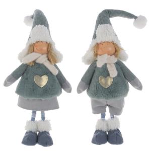 Игрушка набивная Дети, L21 W10,5 H37 см, 2в.