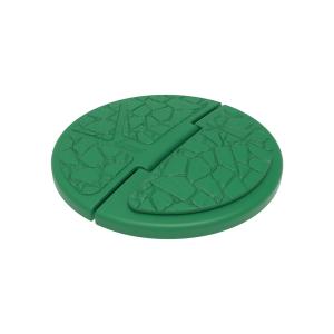 Крышка колодца складная зеленая Rostok