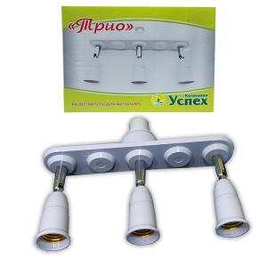 Разветвитель для фитоламп Трио (цоколь E27) 1-1 Успех