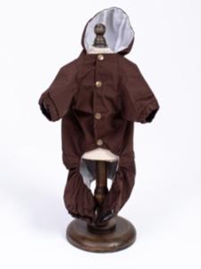 Комбинезон дождевик Шоколад р-р M спинка 29см, об.гр. 50см, об.ш. 37см-Роял Дог