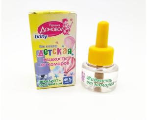 Жидкость от комаров (45 ночей) Домовой Прошка д-детей 5-50 ДК