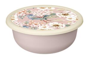 Салатник 2,1л Modena с крышкой с декором /24