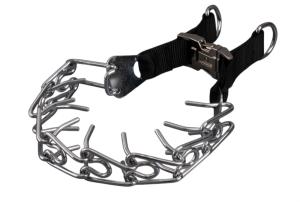 Парфорс NUNBELL д/собак b=3.2см обхват шеи до 45см, металлический замок фастекс арт.2024-0791 Код275