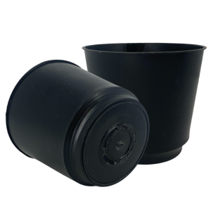 Горшок для рассады V-0,6л круг из плотного пластика/10/170 К-Пл