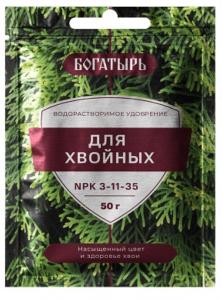ВРУ д-хвойных  50г Богатырь 10-100 Лама торф