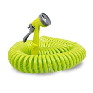Шланг спиралный + пистолет-распылитель 15м -12 Listok