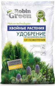 Для хвойных 2,5кг Робин Грин ОМУ удобрение от побурения хвои 2/10/200 Фаско