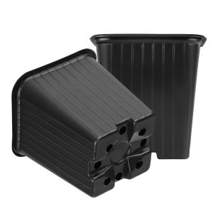 Горшок для рассады, V-0,28л, 8*8*7, квадр/формованный