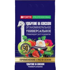 Универсальное удобрение 2кг Бона Форте органоминеральное на конском навозе 2/10/280 БФ