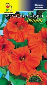Настурция Оранж МАХРОВАЯ Цвет.сад.